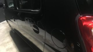 天然Wax施工車