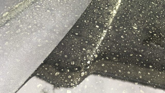 花粉汚れ