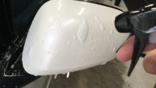 虫取りクリーナー吹き付け