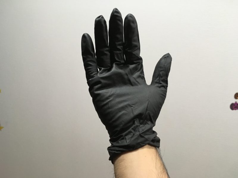 色々な つばさ メカニックグローブ 使い捨て手袋 作業用手袋 強力 グリップグローブ パウダーフリー 油仕事 車整備 DIY作業 ガーデニング ダイ 